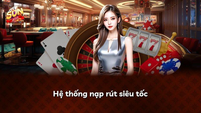 Hệ thống nạp rút siêu tốc